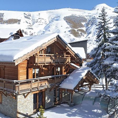 Odalys Chalet Le Renard Lodge Les Deux Alpes Exteriör bild