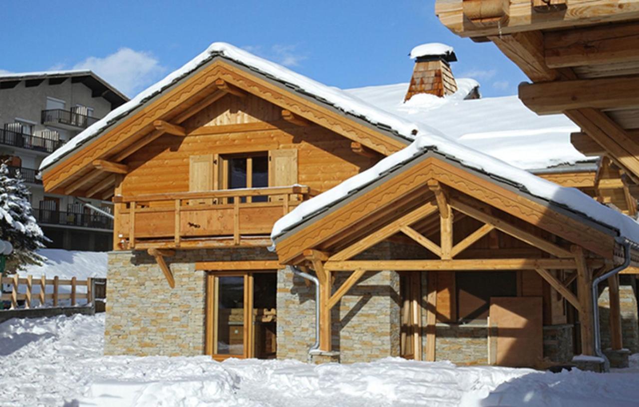 Odalys Chalet Le Renard Lodge Les Deux Alpes Exteriör bild