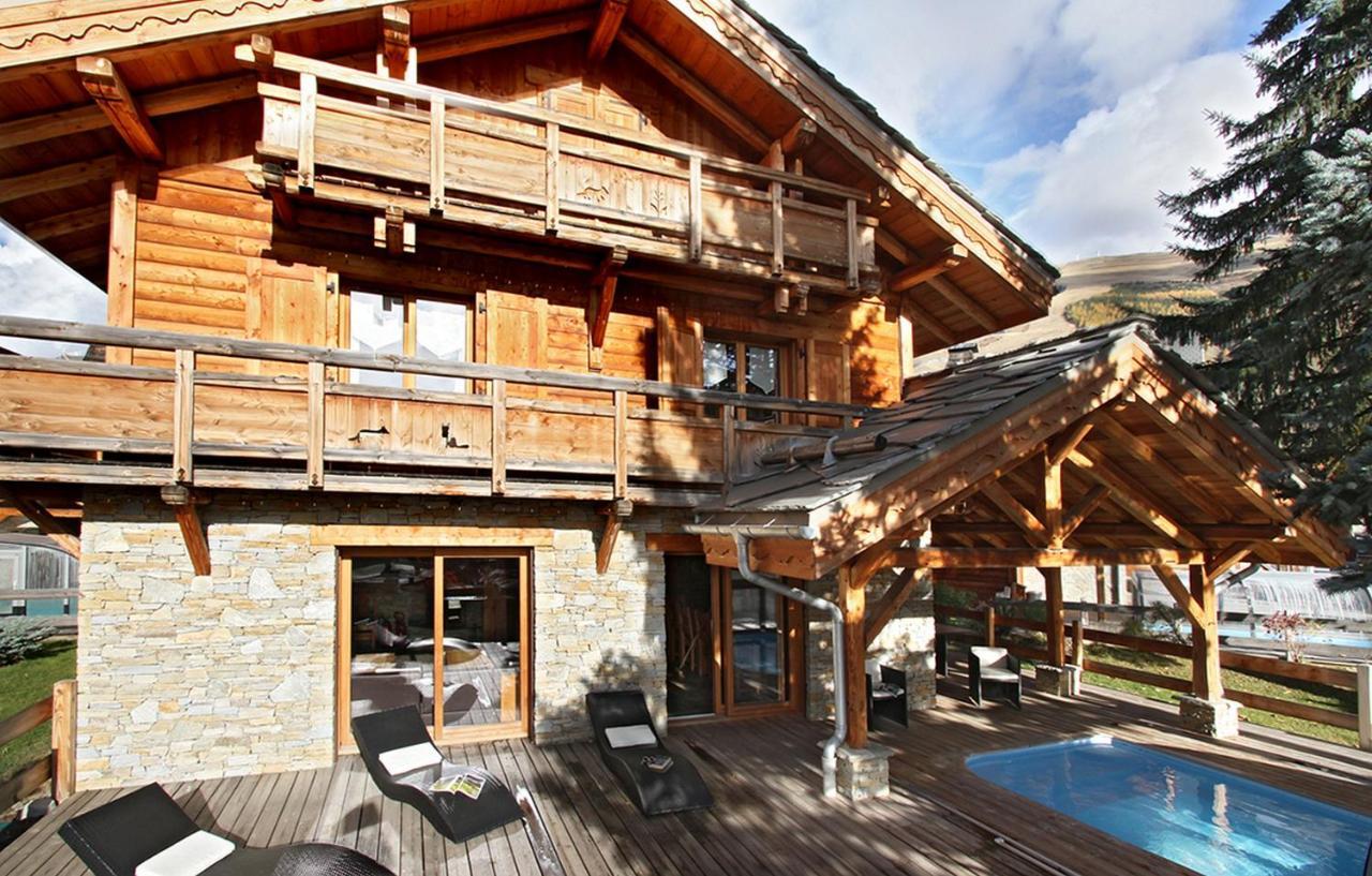 Odalys Chalet Le Renard Lodge Les Deux Alpes Exteriör bild