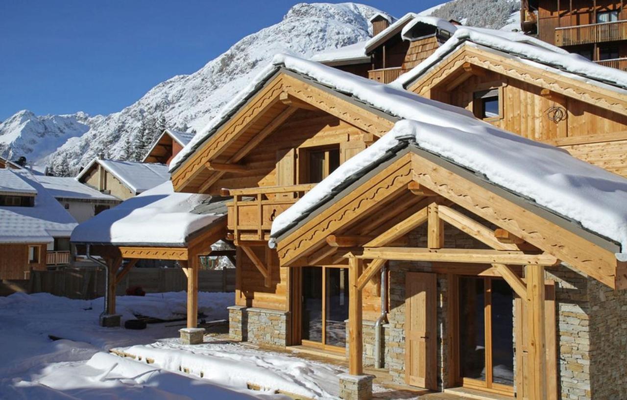 Odalys Chalet Le Renard Lodge Les Deux Alpes Exteriör bild