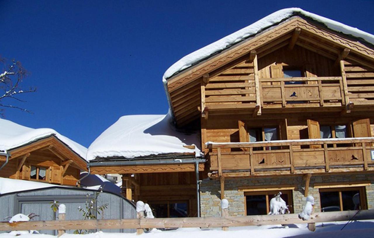 Odalys Chalet Le Renard Lodge Les Deux Alpes Exteriör bild